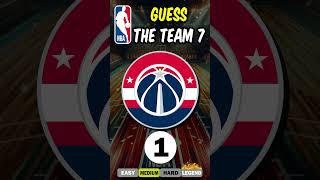 🏀🇺🇸 Do YOU know ALL NBA Teams 7? #nba #basketball #trivia