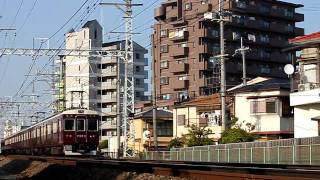 阪急京都線7300系7323F+7321F「摂津市駅～南茨木駅間」