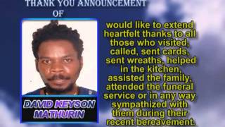 David Keyson Mathurin Thank you