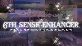 6th sense enchancer [clairvoyant] [mind reading] [intuition] [telepathy] subliminal