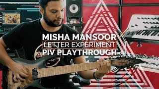 GGD P IV: Misha Mansoor 'Letter Experiment' Playthrough