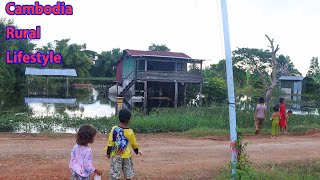 Cambodia: Village Life in Battambang | Rural Lifestyle [ Khmer rural post ]