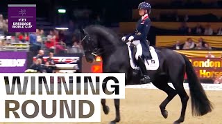 Glamorous Glamourdale and Lottie Fry shine bright in London! | FEI Dressage World Cup 2022/23 London