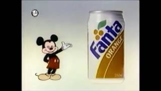 【懐かしいCM】　ファンタ・オレンジ「ディズニー編」1988年