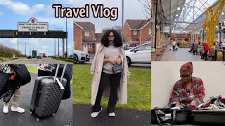 TRAVEL VLOG: Moving to ENGLAND UK, Travel Prep, Bulk Shopping, Leaving Wales, Swindon Vlog. #Vlogmas