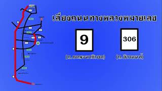 เส้นทางเลี่ยงการจราจรถนนกัลปพฤกษ์ ถนนราชพฤกษ์ และถนนนครอินทร์