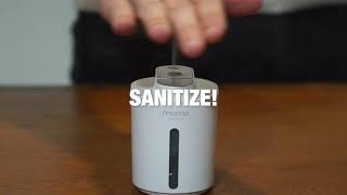 Momo Spray® - Automatic Alcohol Dispenser USB rechargeable by Momo Lifestyle - First Use