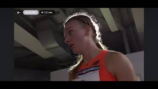 Meeting Metz Moselle Athlelor 2023 \\ FEMKE BOL 22.87  PB 200 indoor , 40 minutes after 400