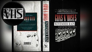 Guns N' Roses: Makin' F@*!ing Videos Part II - November Rain (Original VHS)