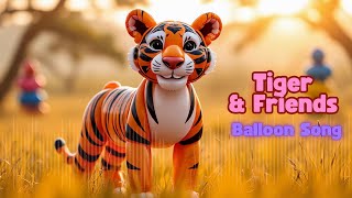 🎈 Colorful Balloon Baby Animals Family Songs | Tiger \u0026 Friends