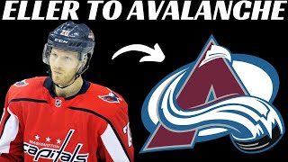 NHL Trade - Washington Capitals Trade Lars Eller to Colorado Avalanche
