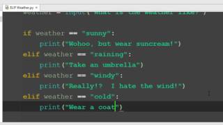 Python - ELIF