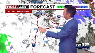 Tuesday evening weather forecast (1/7)