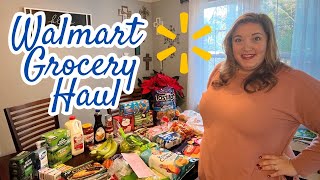 Walmart Grocery Haul | FIRST GROCERY HAUL OF 2024 🥳🎉