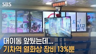 대이동 앞뒀는데…기차역 열화상 장비 13%뿐 / SBS