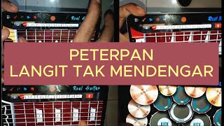 LANGIT TAK MENDENGAR - PETERPAN  #covermusikvirtual #virtualmusic #fypindonesia #realdrumhandphone