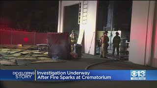 Investigation Underway After Fire At Sacramento Crematorium