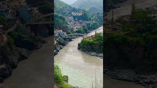 Alaknanda + bhagirathi = holy Ganga | Devprayag #viralvideo #shorts