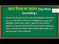 विषय महाद्वीप एवं महासागरीय नितल की उत्पत्ति origin of continent and ocean basins.