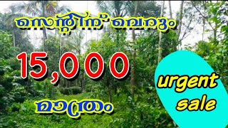 സെന്റിന് 15,000/- മാത്രം | Land for sale for 15,000/cent only | BEARS Real