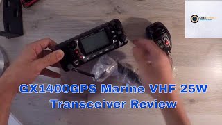 Introduction to the Standard Horizon Eclipse GX1400GPS Marine 25W VHF Marine Transceiver