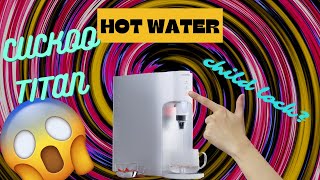 CUCKOO TITAN Tankless Water Purifier Instant HOT WATER : Child Lock