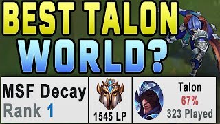 How this Talon hit Rank 1 EUW | 32 Kill Challenger Game