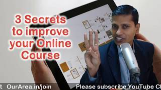 3 Secrets to improve your Online Course