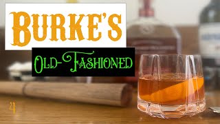 Burke's Old-Fashioned Cocktail- Absinth Cocktail- The Old-Fashioned Way