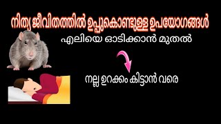 നിത്യജീവിതത്തിൽ ഉപ്പു കൊണ്ടുള്ള ഉപയോഗങ്ങൾ