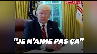 Donald Trump n'a pas apprécié que son chef de cabinet tousse pendant une interview