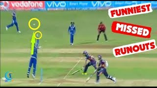 Top 5 Funny Missed Run Out in History Of Cricket