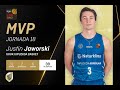 LEB Oro | Justin Jaworski, MVP de la Jornada 18