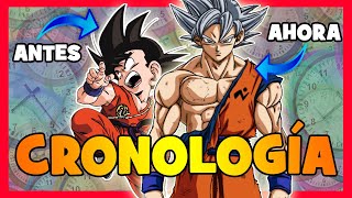 La CRONOLOGÍA COMPLETA y DEFINITIVA de Dragon Ball [Actualizado 2022]  🔥