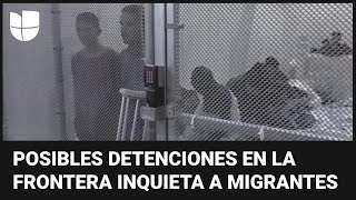Inmigrantes ven con temor la posibilidad de que vuelva la detención de familias en la frontera