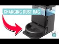 iRobot Roomba Plus 405: How To Change Dust Bag