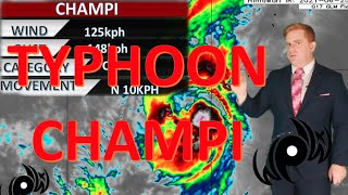 Champi becomes the 2nd Typhoon of 2021 near Japan