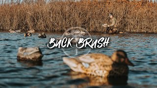 Duck Hunting- Shooting Them Close in the Buck Brush Hole!