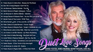 James Ingram, Kenny Rogers, David Foster, Dan Hill, Lionel Richie 🌹 Best Duet Love Songs Of All Ti