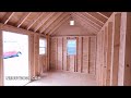 💙💙10x14 shed she shed man cave storage ideas virtual shed tour 33