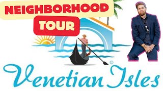 Neighborhood Tour of Venetian Isles, St. Petersburg, FL! Discover Paradise from Above!