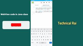 How to create simple WebView App in AIDE