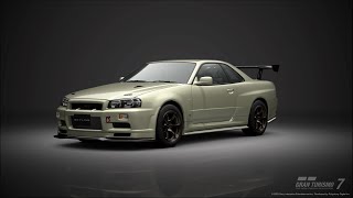 GT7 v1.34 Tokyo 600 - R34 R92CP swapped