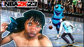 1V1 ISO GAMEPLAY MY CLONE PULLED BEST BUILD ON NBA2K23 AND THE BEST DRIBBLE MOVES ON NBA2K23! pt4