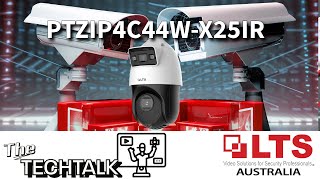 LTS AU - Tech-Talk:  PTZIP4C44W-X25IR Dual Camera Auto-Tracking PTZ Quick setup guide \u0026 Demo