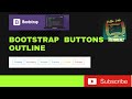Bootstrap buttons | Bootstrap CSS Button Classes Tutorial in Hindi | Part-2