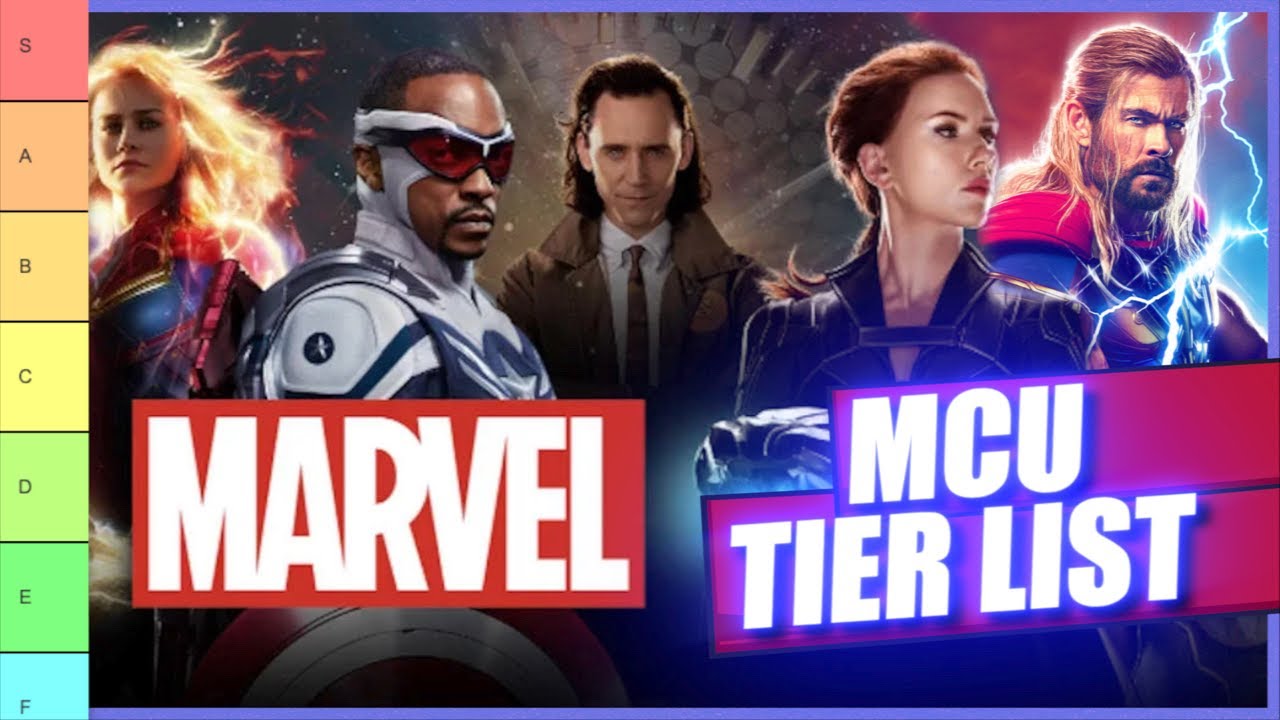 Marvel Cinematic Universe Tier List (35 Movies And TV Shows Ranked ...