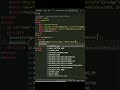 web storage api | web storage api in JavaScript #shorts #api #javascript #js