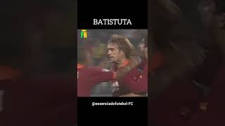 Lembra dele?Gabriel Batistuta, fez sucesso com as camisas da Roma, Fiorentina e Inter de Milão.