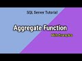 Aggregate Functions in SQL Server | Interview Point